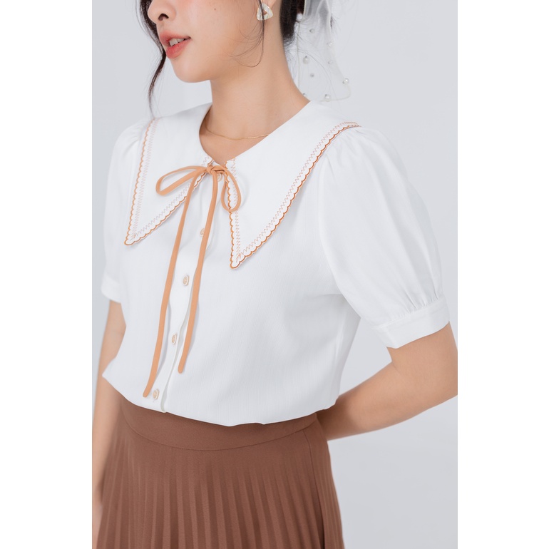 ÁO SƠ MI CỔ NƠ 5728