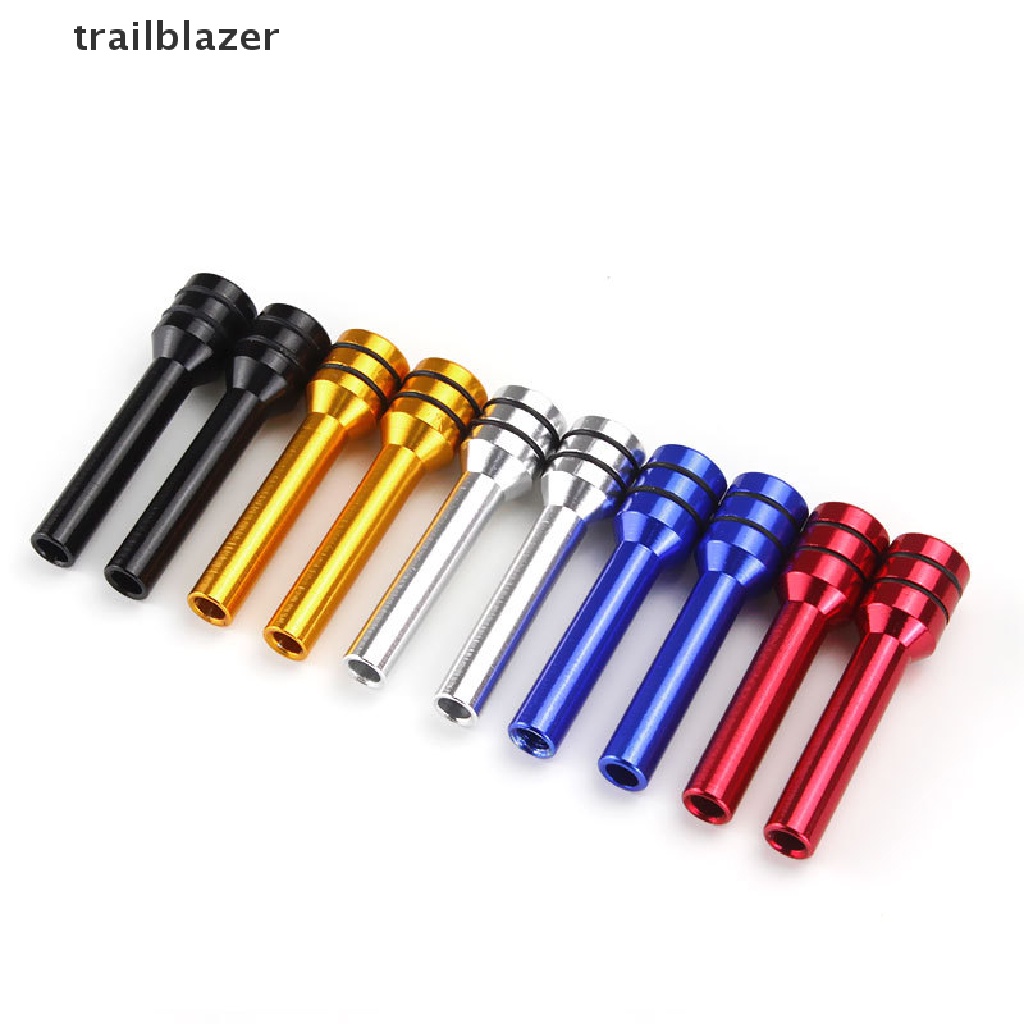 Bộ 4 Chốt Khóa Cửa Xe Hơi / Xe Tải SUV Bằng Hợp Kim Nhôm Màu Xanh Dương / Bạc / Đỏ / Vàng / Đen Thông Dụng