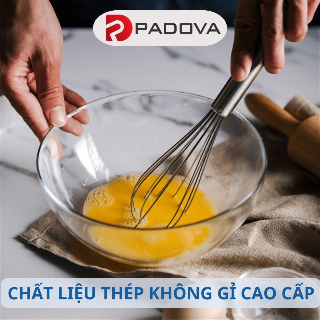 Phới Lồng Đánh Trứng, Khuấy Bột Cầm Tay Bằng Thép Không Gỉ PADOVA 1071