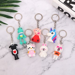 Móc chìa khóa hoạt hình 3D