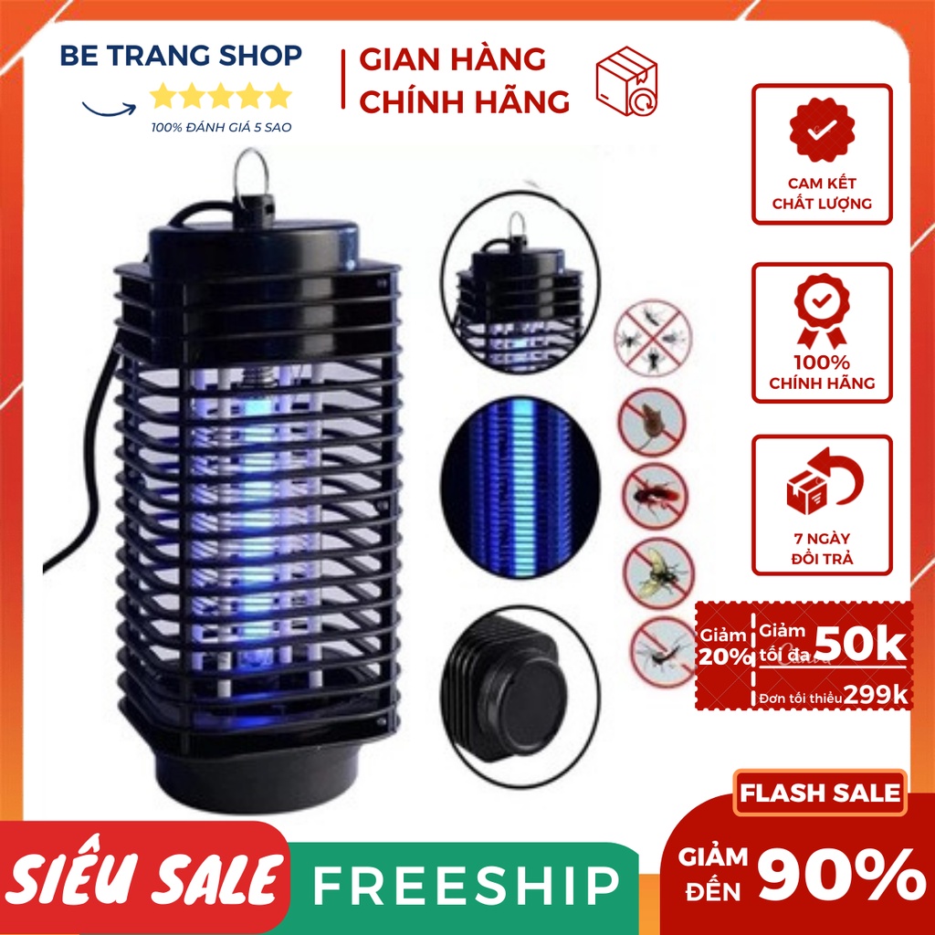 Đèn Bắt Muỗi Côn Trùng hình tháp 3D TOWER Hando