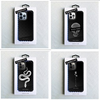 Blvck Ốp Điện Thoại pc Cứng + Silicon + Gương Trang Điểm Hình Đầu Lâu / Rắn CASETIFY Cho iphone 15 14 15pro plus 11 12 13 pro max