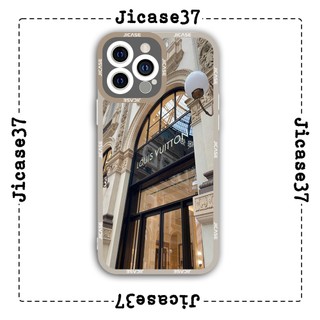 Ốp lưng iphone và samsung xiaomi oppo cạnh vuông Jicase nhà louis vui tươi 