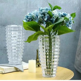 ✔️Lọ hoa thuỷ tinh Loe sọc cao cấp (Delisoga)