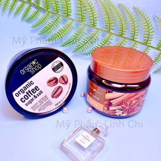 Tẩy Da Chết Organic Shop 250ml Caffe