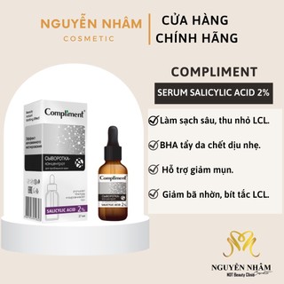 Serum Compliment  2% BHA Làm Sạch Sâu, Giảm Mụn, Se Khít Lỗ Chân Lông, Kiềm Dầu