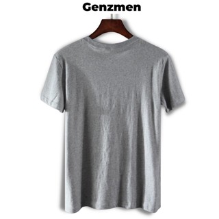 Áo thun trơn nam form rộng phong cách hàn quốc vải poly cotton mịn MÀU XÁM