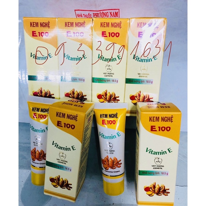 Kem nghệ E 100-tuýp 18,5g