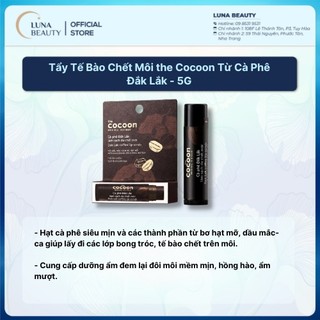 Tẩy tế bào chết môi the cocoon từ cà phê đắk lắk - 5g