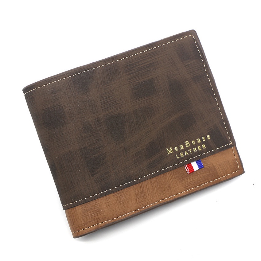 Ví Nam Cao Cấp, Bóp Nam Ngang Nhiều Ngăn Kiểu Classic Chất Mền Mịn