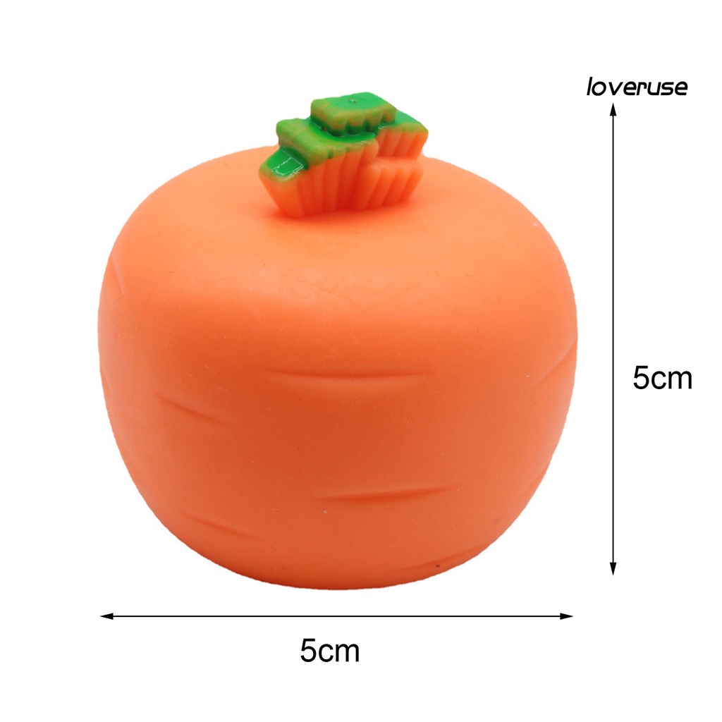 Đồ Chơi Nắn Bóp Giúp Giải Tỏa Căng Thẳng Hình Thỏ Cà Rốt Dễ Thương