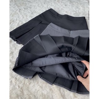 Chân váy mini xếp ly ( lót quần )