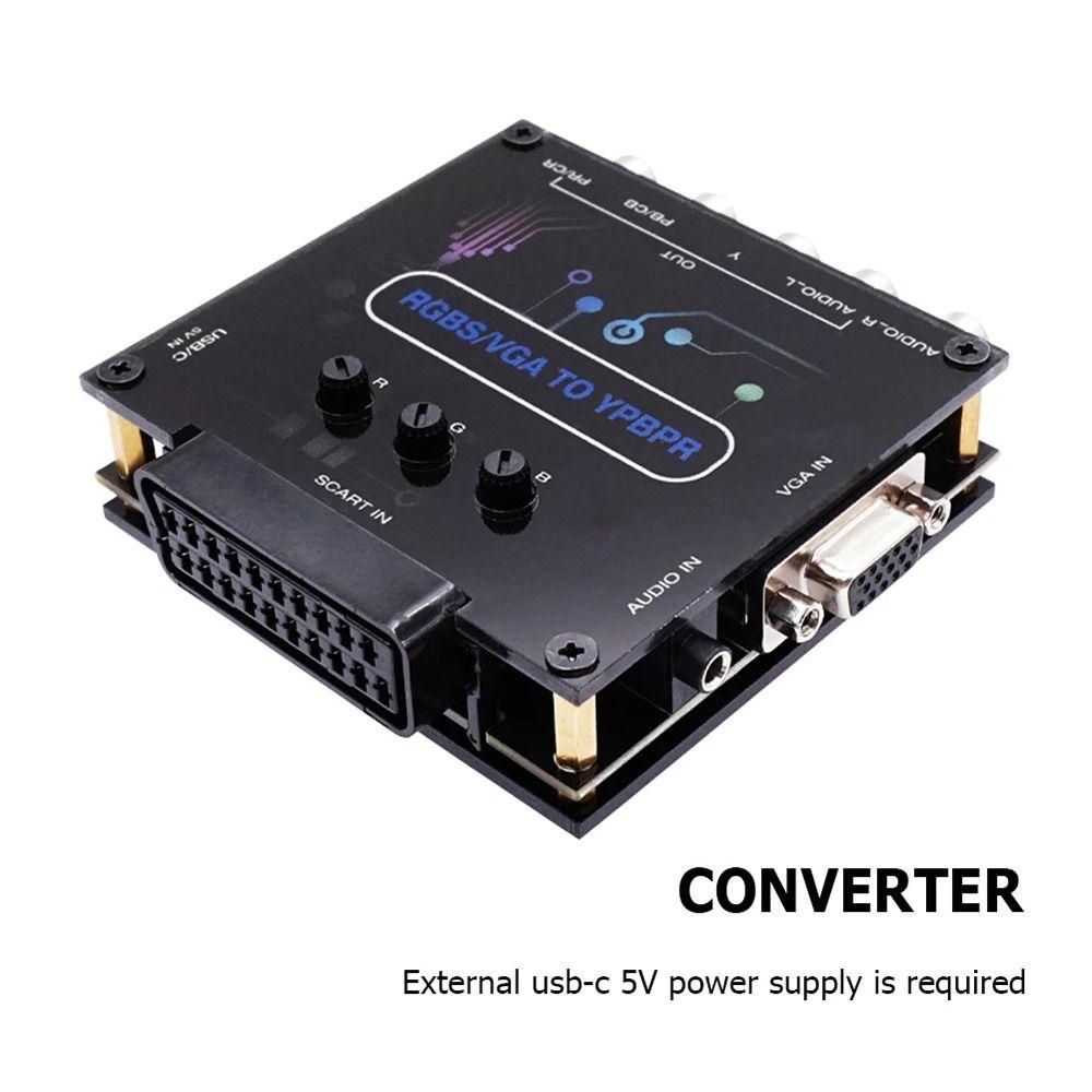 BTLIMER Đầu Chuyển Đổi YPBPR Sang RGBS DVD Set-top Box