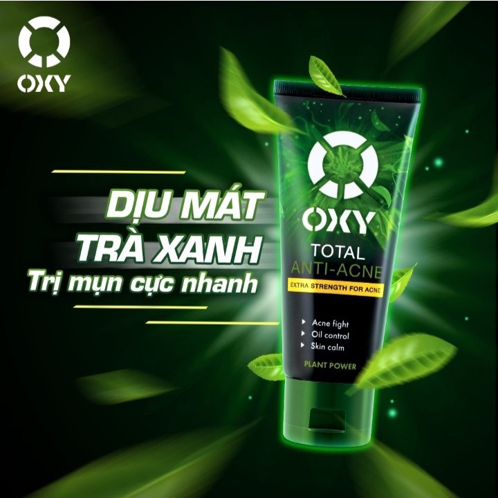 Sữa Rửa Mặt OXY Làm Sạch Sâu Đánh Bay Nhờn Cực Mát