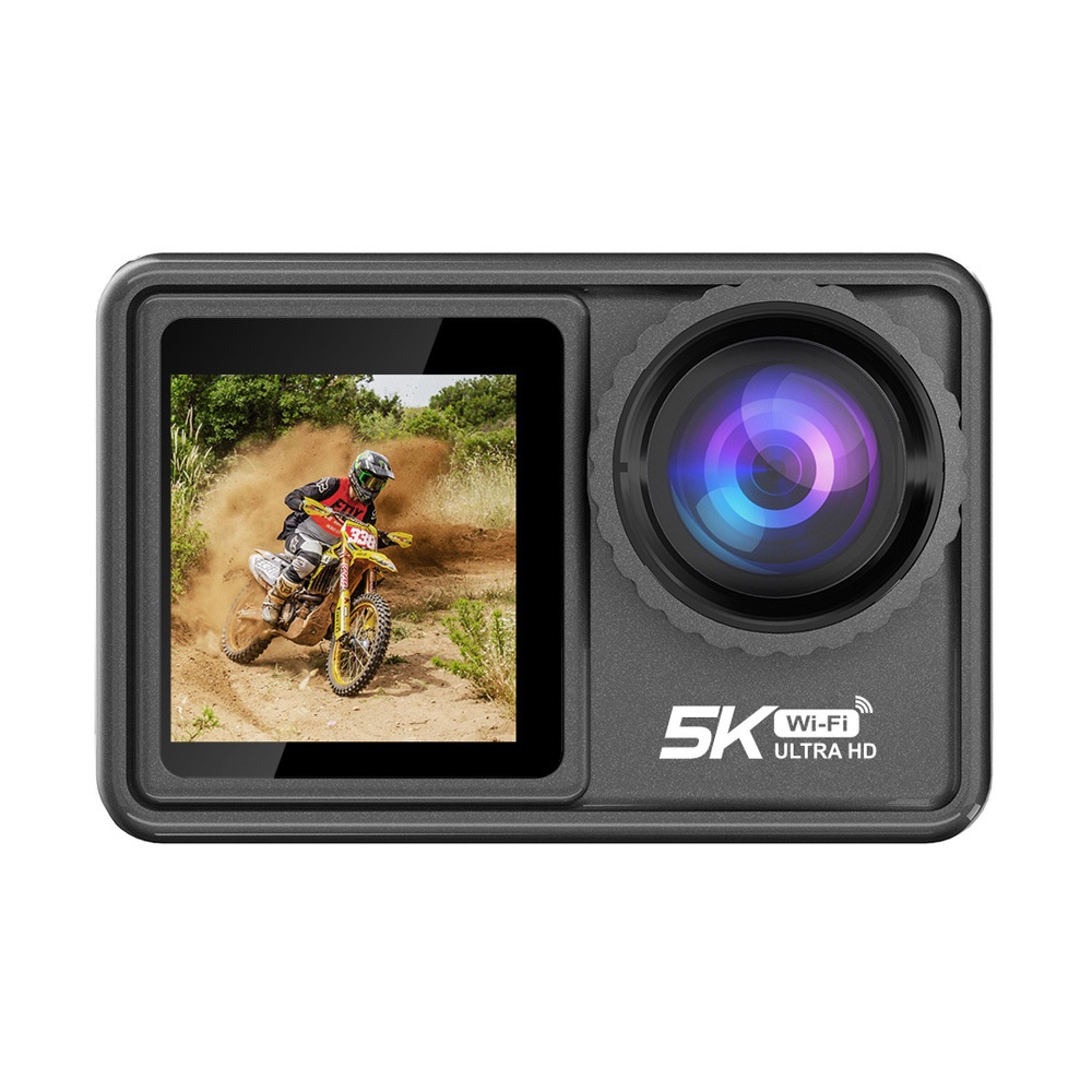 Camera Ausek S81- Quay Video 5K – Chống Rung EIS Tặng Thêm Pin + Dock Sạc Đôi + 6 Bộ Lọc Màu Sắc  (Có Video Test)