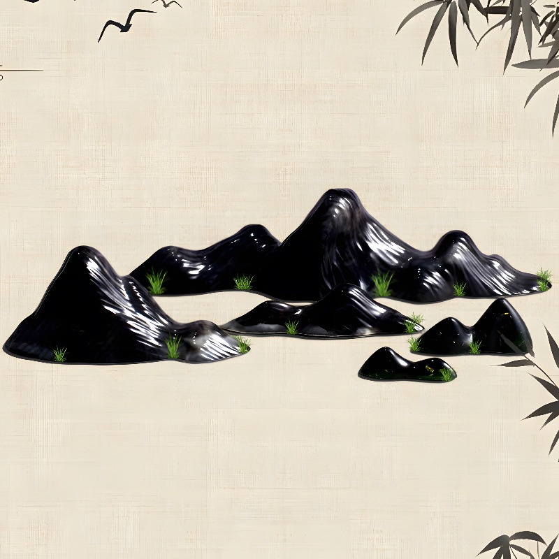 Khuôn Silicone Làm Đồ Trang Trí Hình Ngọn Núi