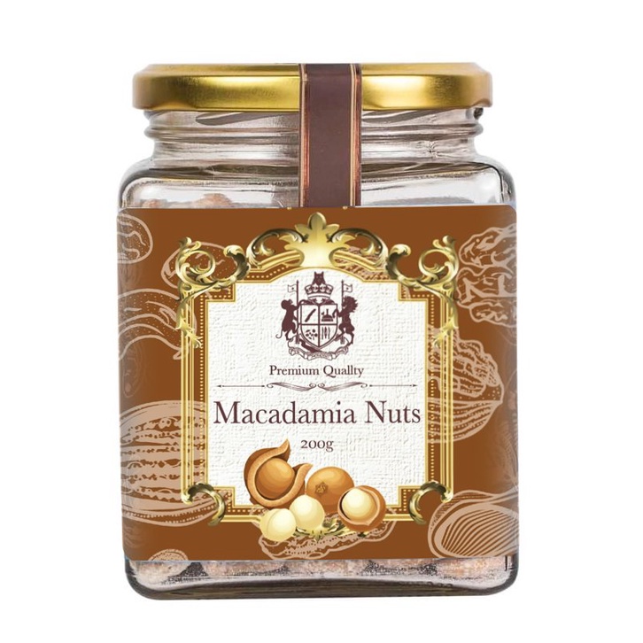 Hạt Macca Nứt Vỏ MOHODO Macadamia Nuts Cung Cấp Protein Tốt Cho Tim Mạch Trí Não Dành Cho Bà Bầu Trẻ Nhỏ Hũ 200G