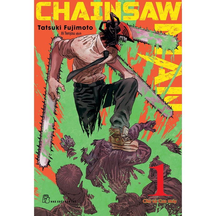 Truyện tranh NXb Trẻ - Chainsaw man Tập 1, 2, 3, 4, 5, 6, 7, 8, 9