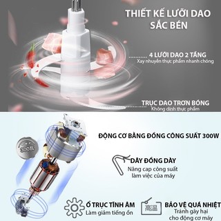 máy say bear thủy tinh 2L