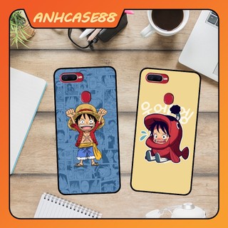 Ốp Lưng Oppo A5S/ A7/ F9/ A12 In Hình Marvel, Luffy Cute-Trend-CASE88.(3)