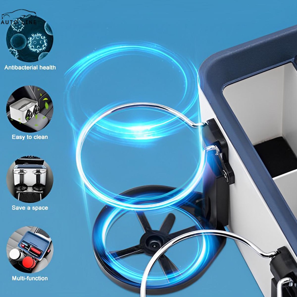 Hộp Đựng Khăn Giấy / Điện Thoại / Chìa Khóa Xe Hơi Có Thể Gập Lại Tiện Dụng Cho SHOPCYC5711