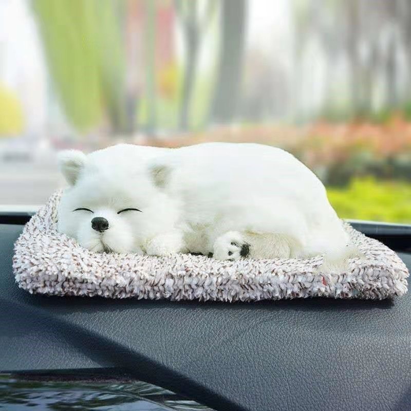 Mô hình chú mèo nằm ngủ nhồi bông xinh xắn