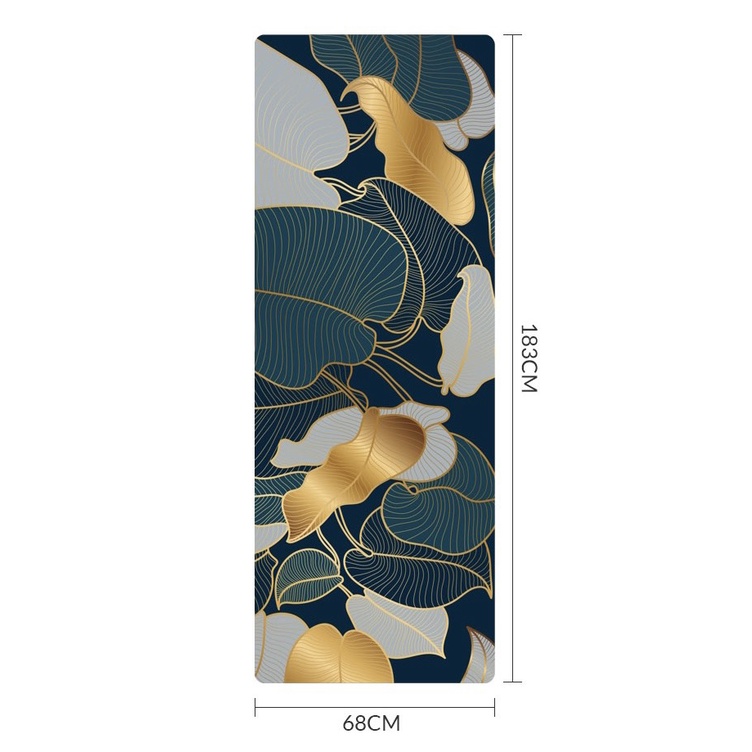 Thảm tập Yoga PU Lá Kim