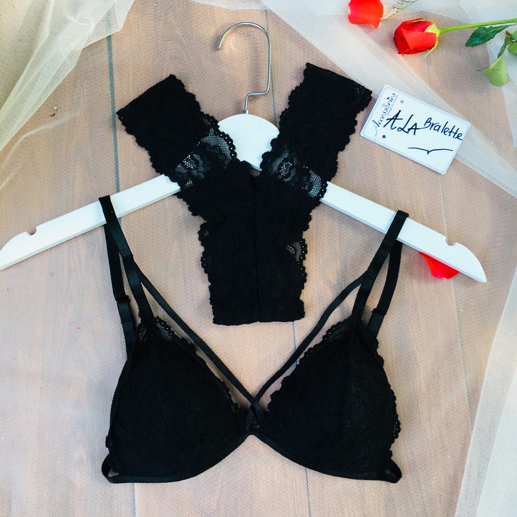 Đồ lót nữ ALA BRALETTE chữ Y nguyên sét gồm áo+quần
