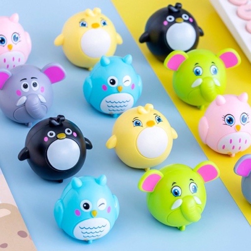 Đồ chơi con vật chạy đà  - Đồ chơi xe chạy đà mini hình thú siêu dễ thương