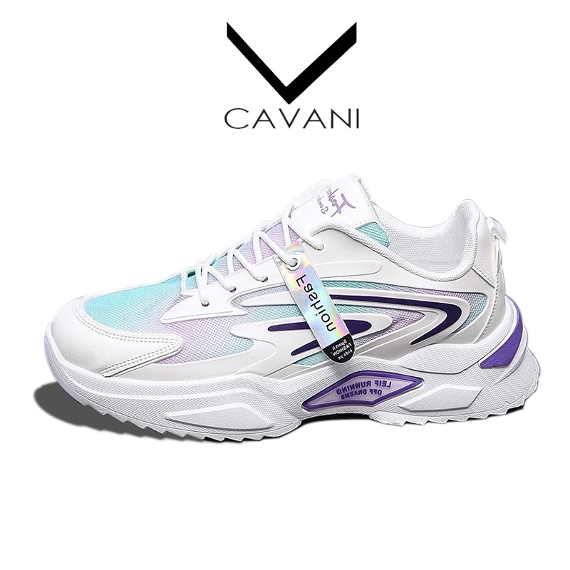 Giày Nam Thể Thao CAVANI GD02 Phản Quang Tăng chiều Cao 5cm