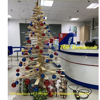 Cây thông Noel gỗ xếp gọn