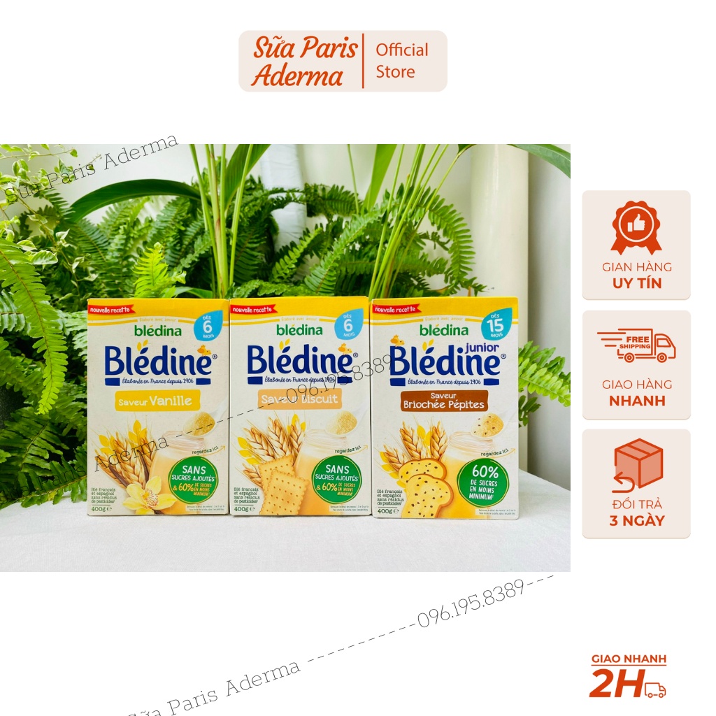 Bột lắc sữa Bledina - bột pha sữa bledine pháp - hàng air, mẫu mới_Sữa Paris Aderma.