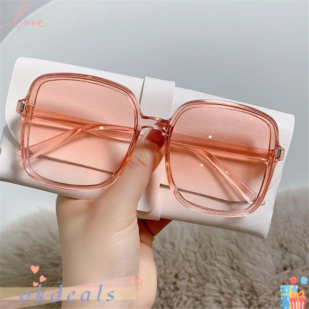 Kính Mát Oversized Gọng Lớn Phong Cách Vintage Sang Trọng