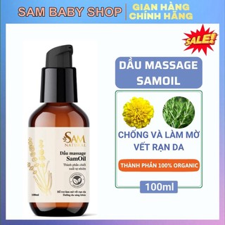 Dầu rạn da cho bà bầu - Ngăn ngừa và làm giảm rạn da khi mang thai Samoil. Dầu dưỡng da, kem rạn da 100ml