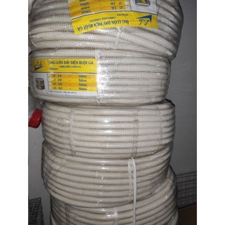 Ống ruột gà phi 16 loại tốt cuộn 50m