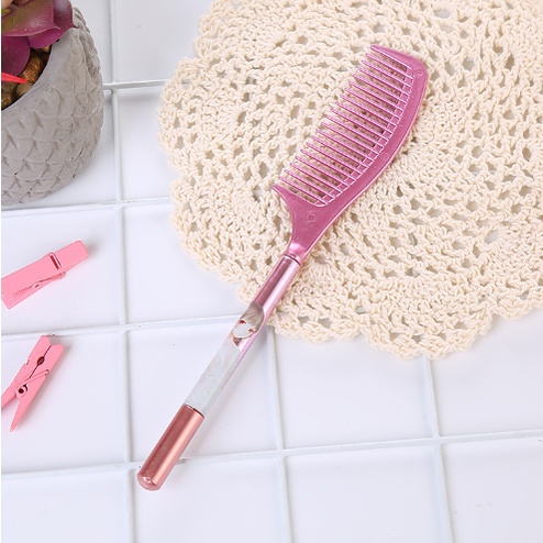 Bút Bi Viết Tạo Hình Chiếc Lược Độc Đáo - Bút Bi Viết Văn Phong Mực Đen