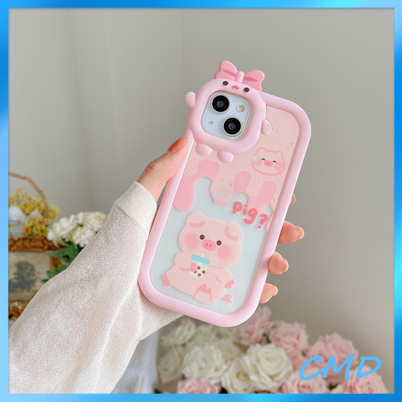 Ốp Điện Thoại Con lợn hồng đáng yêu Cho Iphone 6 / 6S / 6splus / se / 7 / 7plus / 8 / 8plus / X / xs / xsmax / 11 / 12 / 13 / 14 / Plus / Pro / Pro Max - 5024