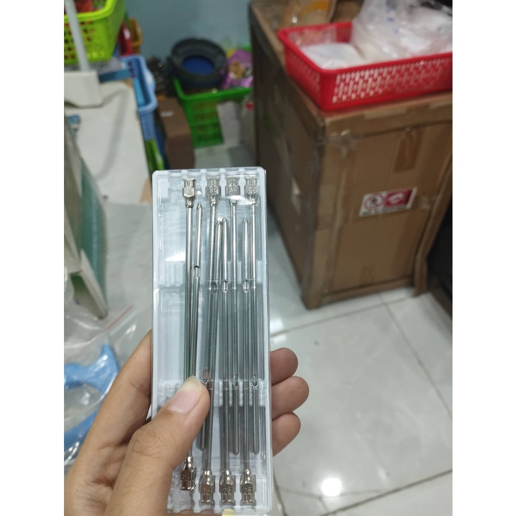 Kim thông vú bò sữa inox 10cm Trung Quốc