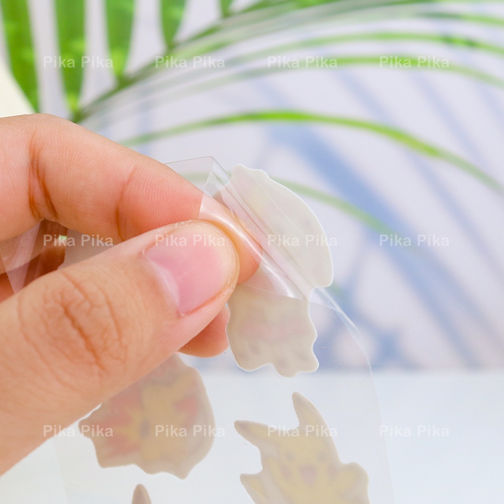 Một tấm sticker 3D chống nước PIKACHU POKEMON dễ thương cute PK0051 TooYoo