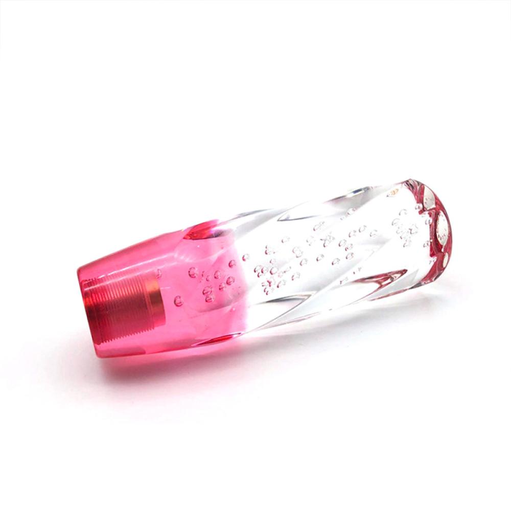 Núm Gạt Cần Số Xe Hơi 10cm M10 M8 2 Adapter B3M1 Bằng Pha Lê Trong Suốt