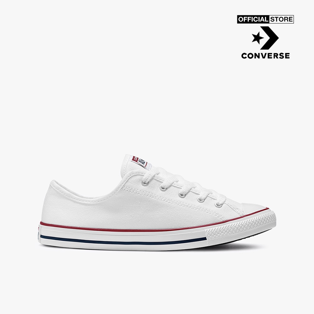 CONVERSE - Giày sneakers nữ cổ thấp Chuck Taylor All Star Dainty 564981C-0000_WHITE