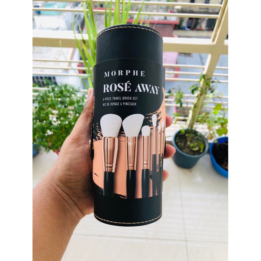 BỘ CỌ TRANG ĐIỂM MORPHE ROSÉ AWAY 6-PIECE TRAVEL BRUSH SET - 12800