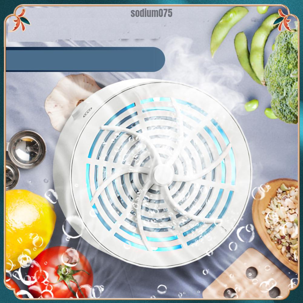 Sodium075 Máy rửa trái cây và rau quả Công nghệ lọc nước ion chống thấm IPX7 làm sạch củ