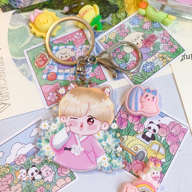 STANDEE / KEYRING JIMIN HANBOK dễ thương