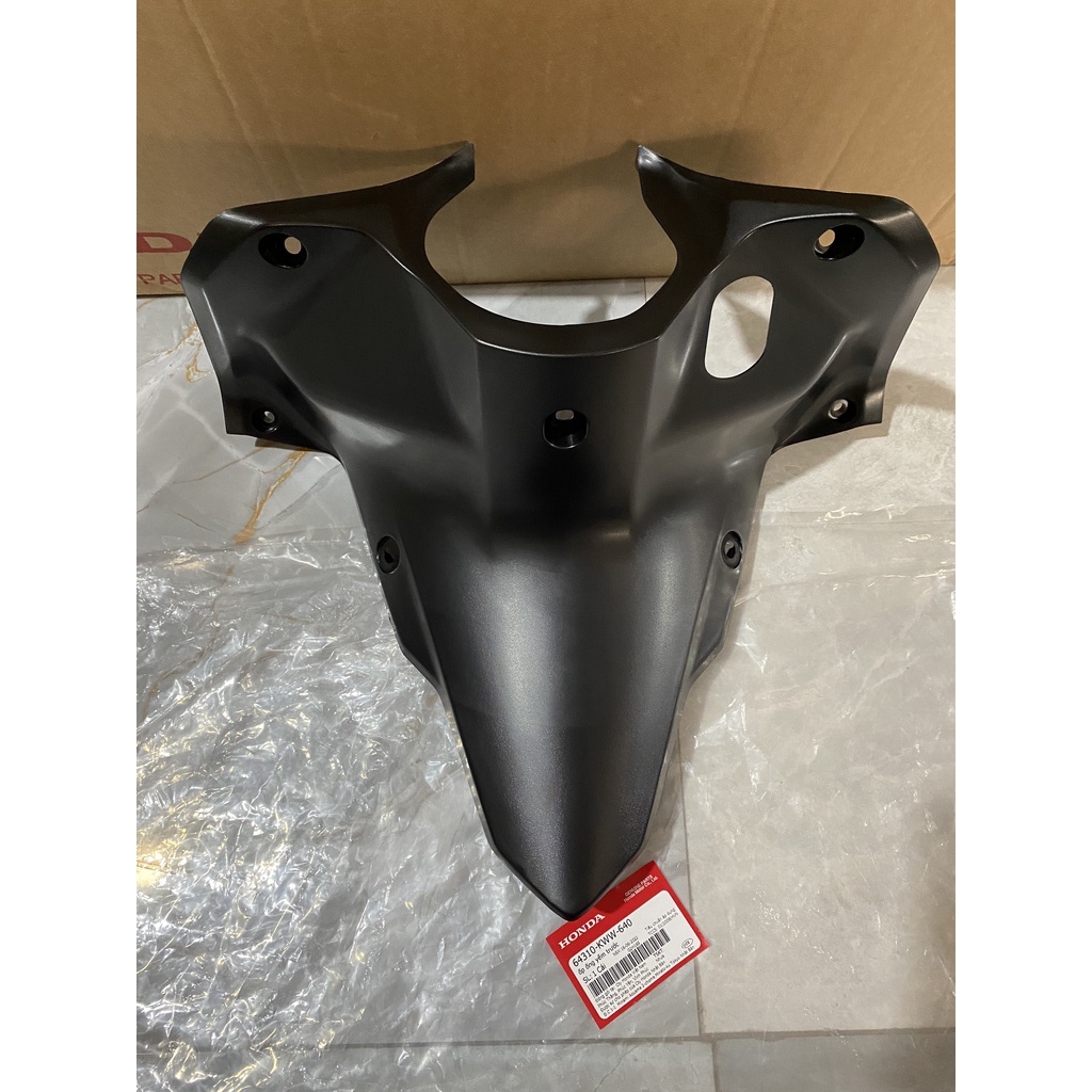 Ốp ống yếm trước - Ốp ổ khóa HODNA WAVE S110, RS110 năm 2010-2013 màu Đen nhám. 64310KWW640