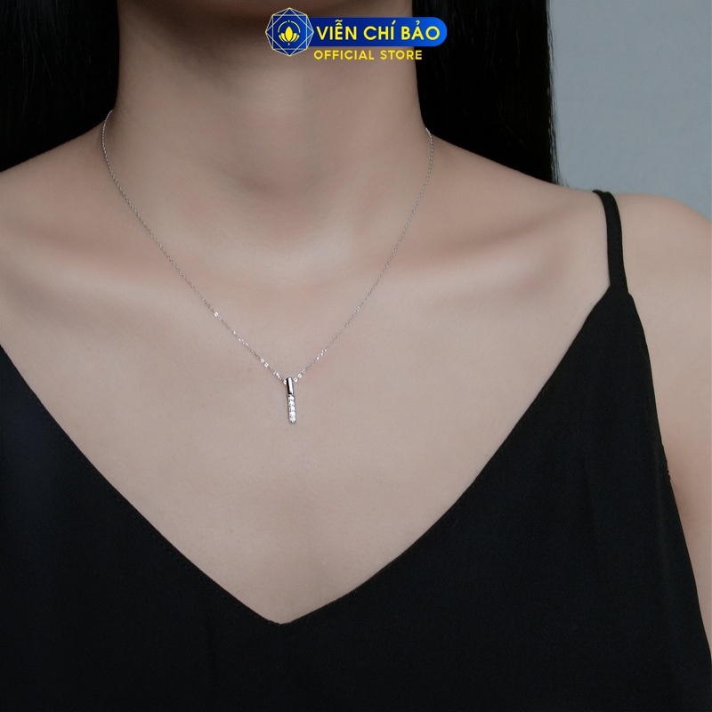 Dây chuyền Classic dây xích chất liệu bạc 925 thời trang phụ kiện trang sức nữ Viễn Chí Bảo D400609