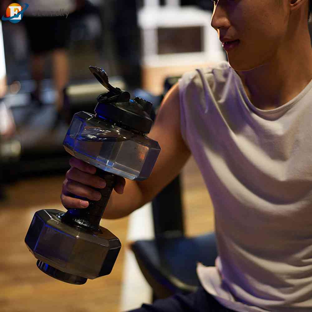 Bình Nước Hình Quả Tạ Độc Đáo Tiện Dụng Cho Người Tập Thể Thao