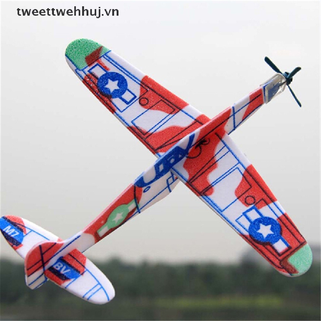 Máy Bay Xốp Đồ Chơi Cầm Tay 19cm Cho Bé