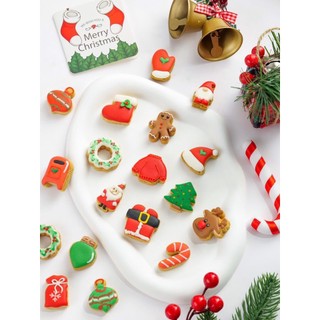 Bánh quy cookies Giáng Sinh mini - Christmas/ Noel butter cookies