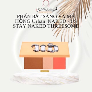 PHẤN BẮT SÁNG VÀ MÁ HỒNG Urban NAKED - US STAY NAKED THREESOME -3 Ô